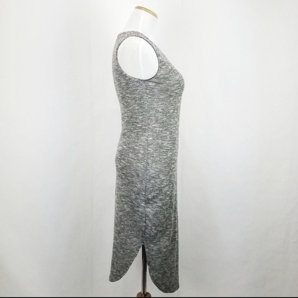 Grey 3/4 length dress - Picture 2 of 8